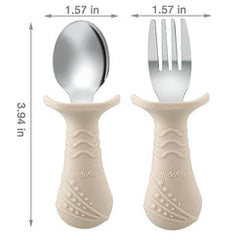 TODDLER FOLK & SPOON UTENSIL SET(pack of 2) MTM STORE
