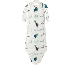 I'M HERE KNOTTED JERSEY GOWN MTM
