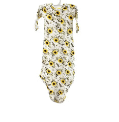 SUNFLOWER KNOTTED JERSEY GOWN MTM