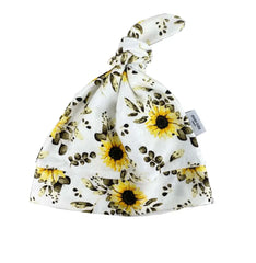 SUNFLOWER KNOTTED JERSEY GOWN MTM