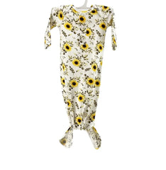 SUNFLOWER KNOTTED JERSEY GOWN MTM