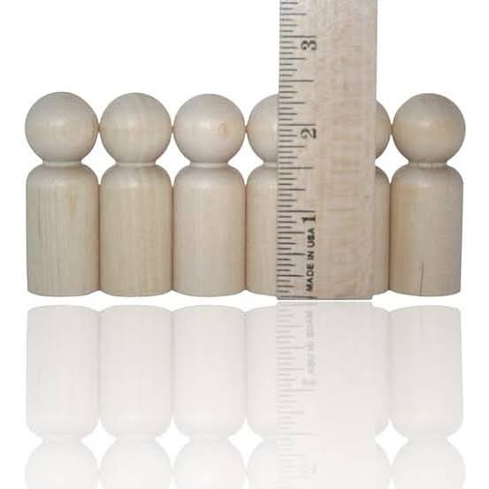 WOODEN PEGS DOLLS MTM
