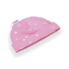 PINK HEART JERSEY SWADDLE MTM