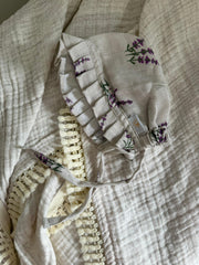 LAVENDER MUSLIN SWADDLE