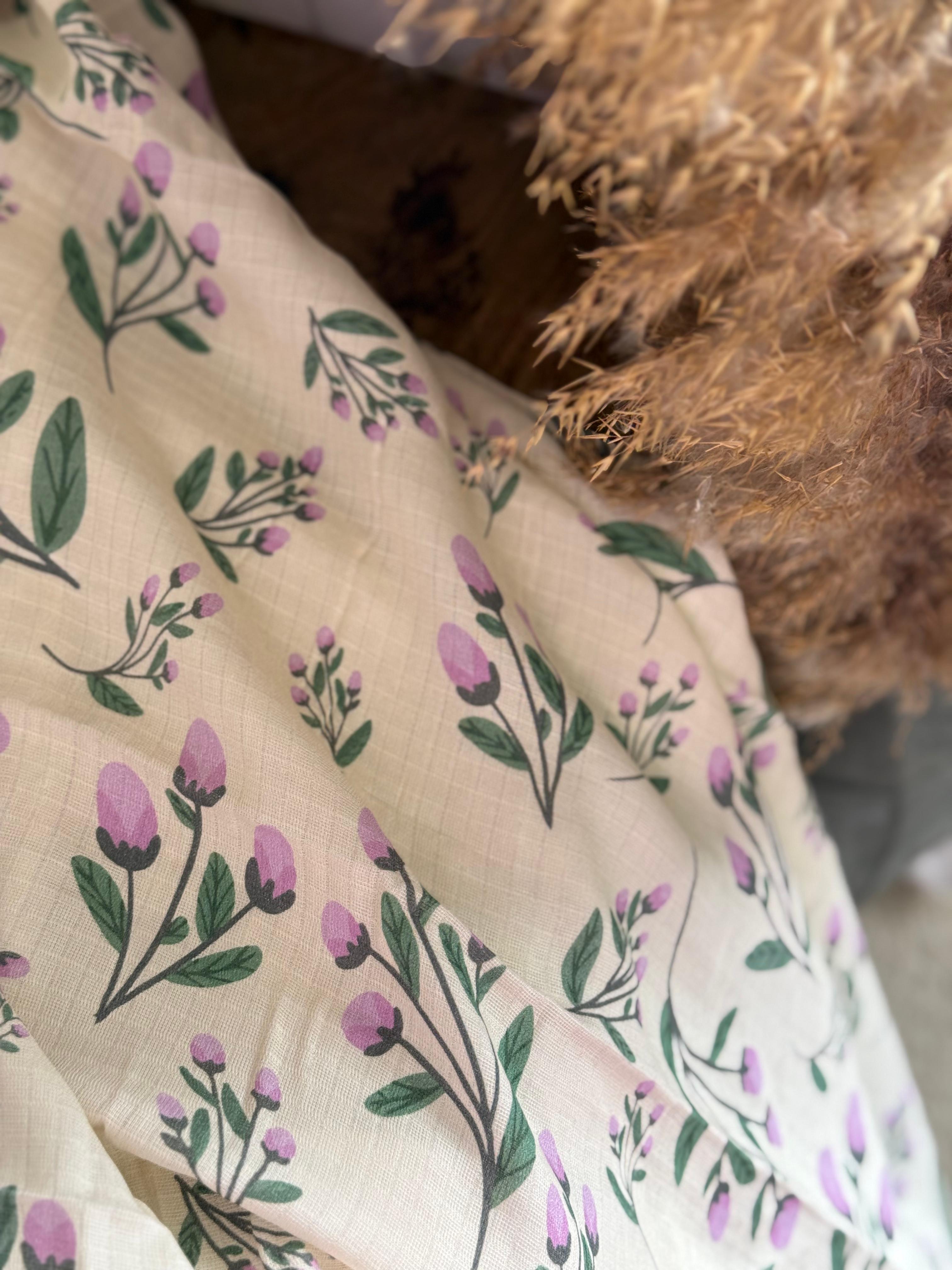 VIOLET DREAM MUSLIN SWADDLE MTM