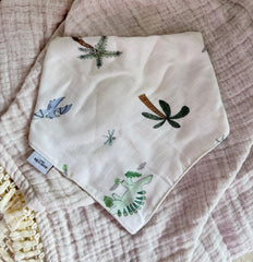PALM PARADISE MUSLIN SWADDLE MTM
