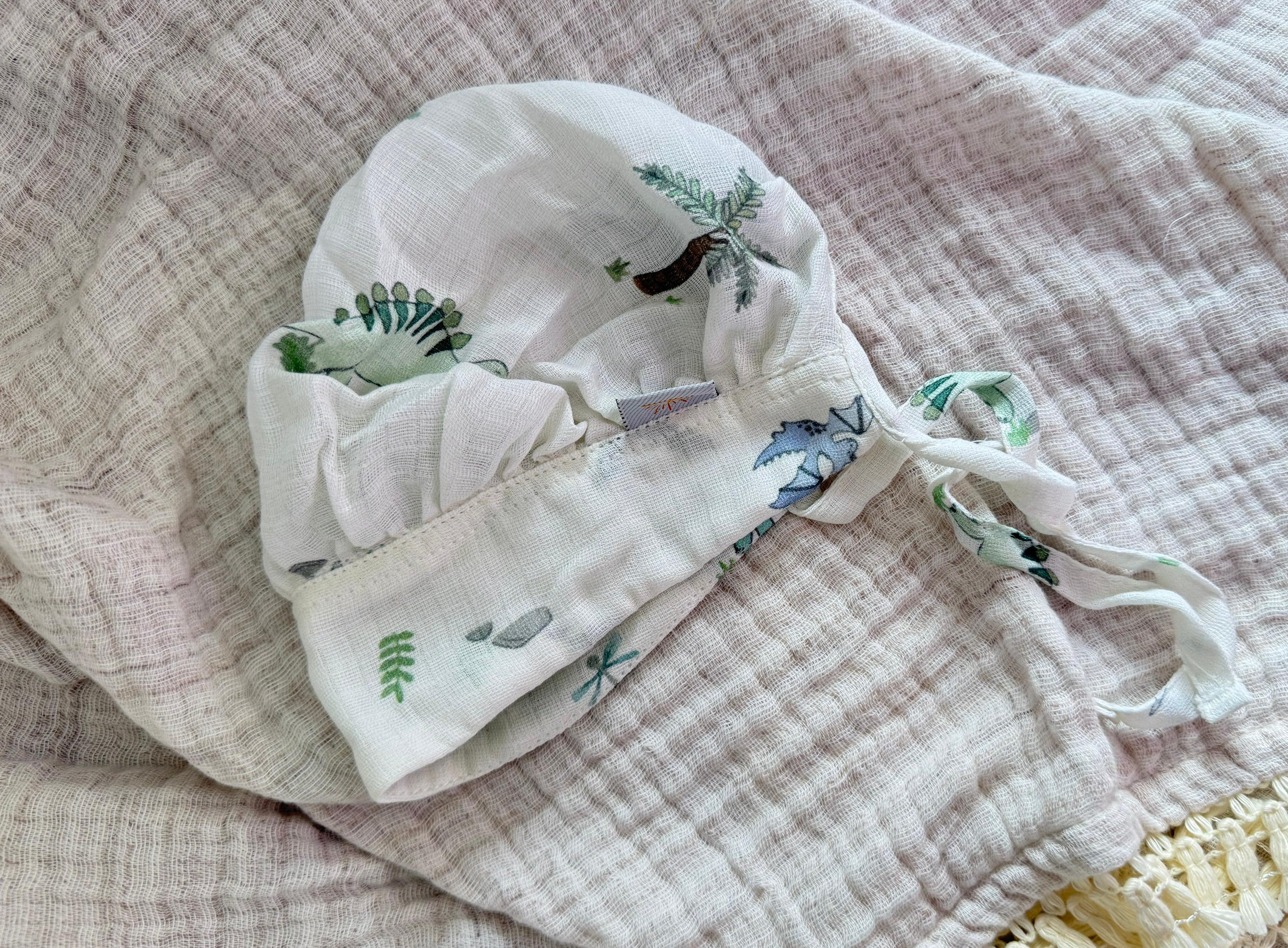 PALM PARADISE MUSLIN SWADDLE MTM