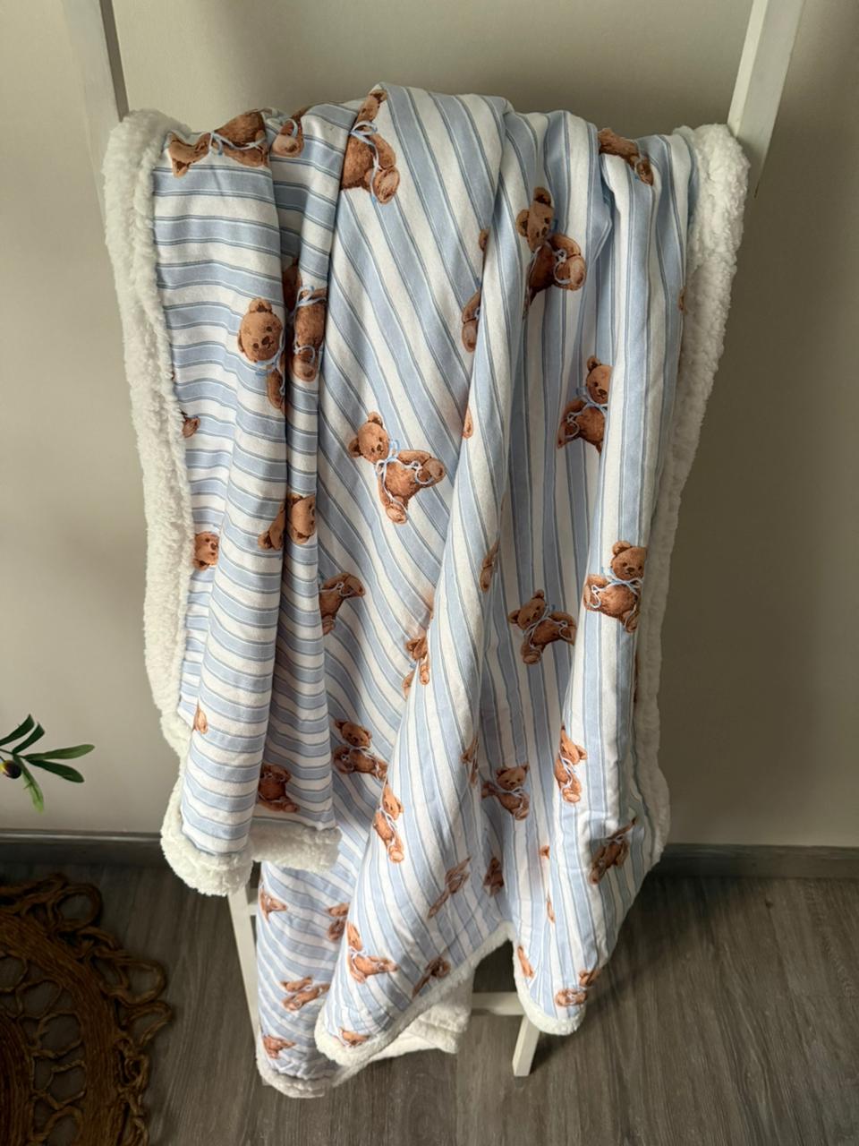 LITTLE BEARS FLANNEL BLANKET MTM