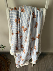 LITTLE BEARS FLANNEL BLANKET