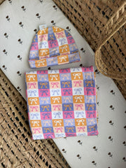 PASTEL CHARMS JERSEY SWADDLE MTM