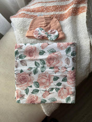 FLORISH FLANNEL SWADDLE MTM