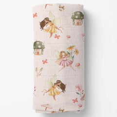 DANCING GIRL MUSLIN SWADDLE