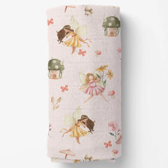 DANCING GIRL MUSLIN SWADDLE MTM