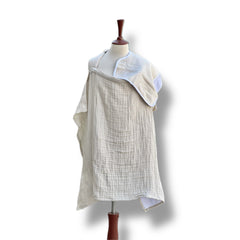 WHITE NURSING COVER