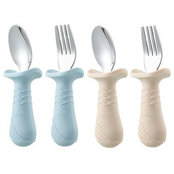 TODDLER FOLK & SPOON UTENSIL SET(pack of 2) MTM STORE