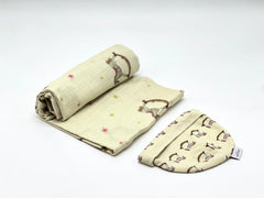 HORSE MUSLIN SWADDLE