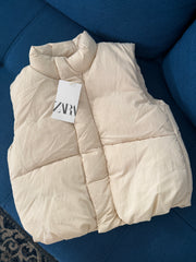 Zara puffer jacket MTM