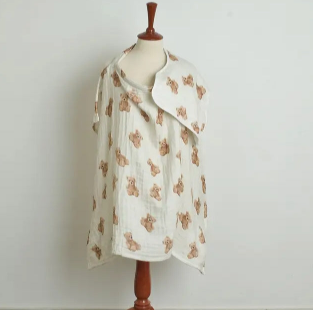 TEDDY BEAR NURSING COVER
