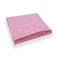 PINK HEART JERSEY SWADDLE MTM