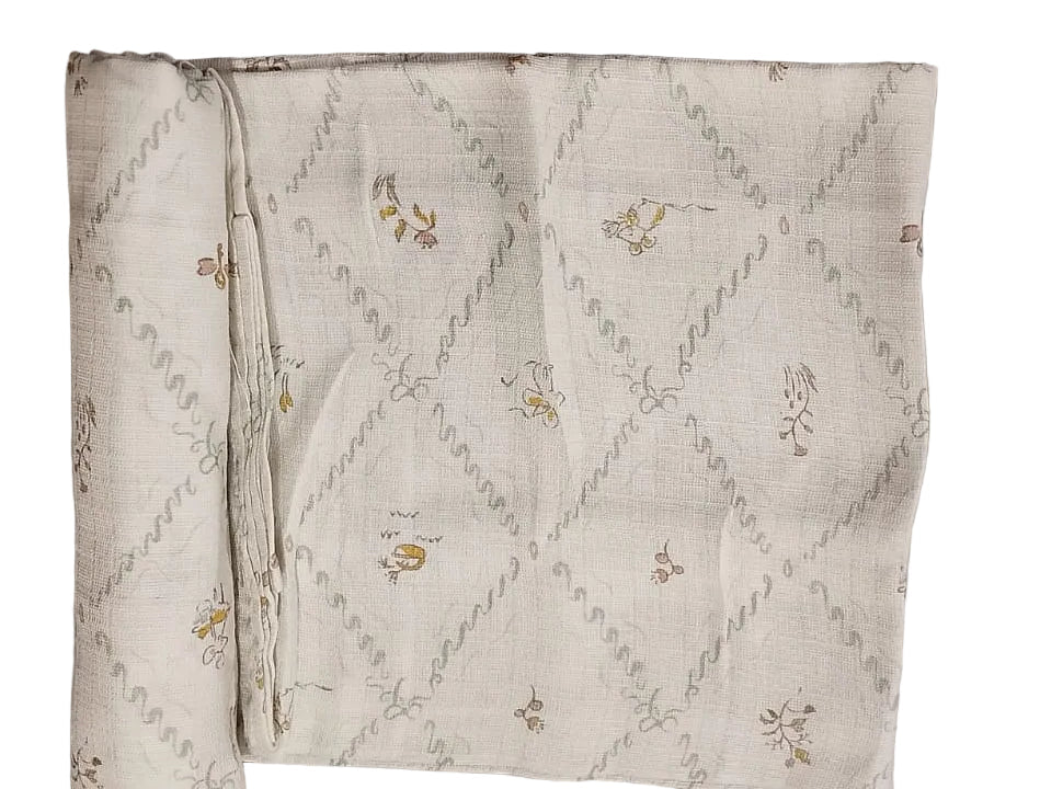 CLASSIC MEADOW MUSLIN SWADDLE MTM