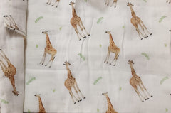 GIRAFFE MUSLIN SWADDLE MTM