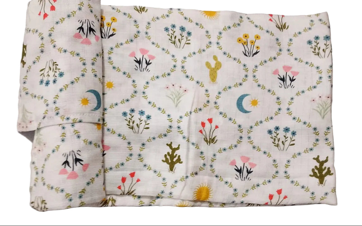BLOOM & MOON MUSLIN SWADDLE MTM