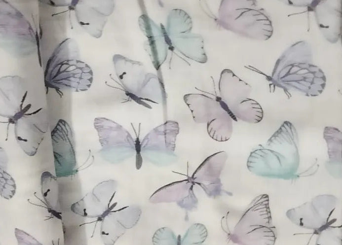 BUTTERFLY MUSLIN SWADDLE MTM
