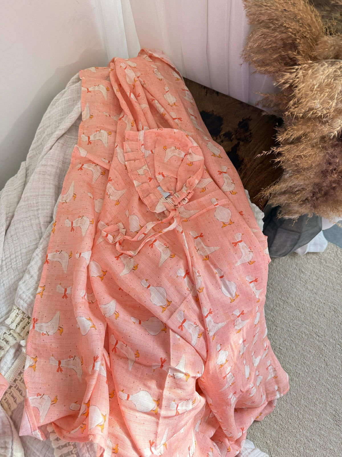 TINY QUACK MUSLIN SWADDLE