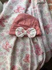 FLORISH FLANNEL SWADDLE