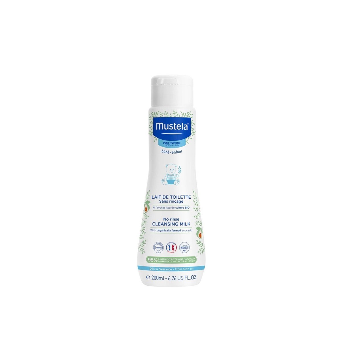 Mustela Baby No Rinse Cleansing Milk MTM STORE